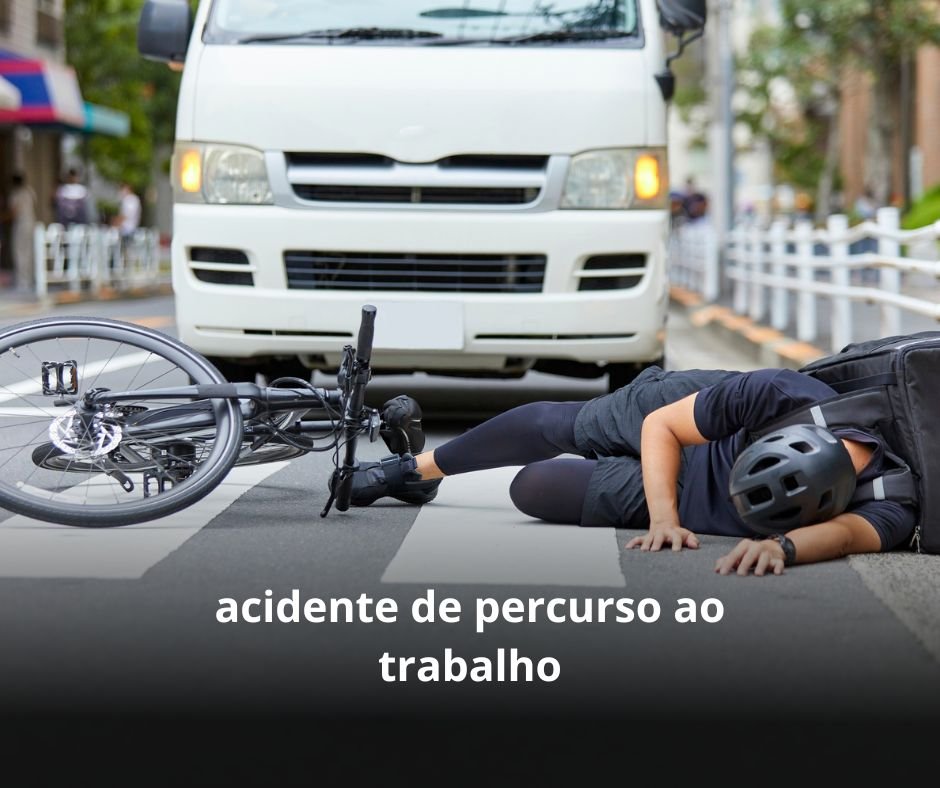 acidente de percurso ao trabalho