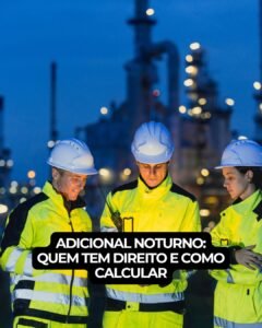 Adicional noturno: quem tem direito e como calcular